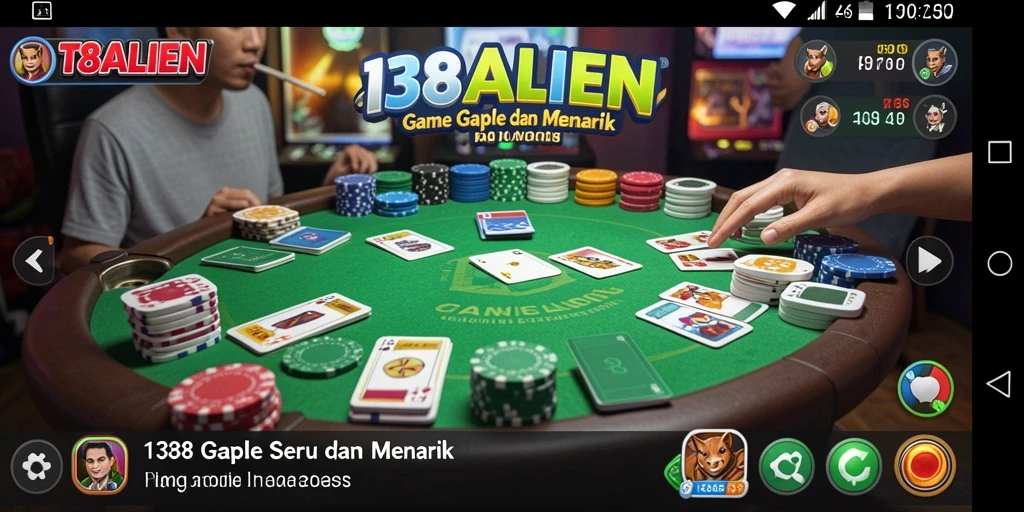 Gameplay seru Gaple di 138ALIEN yang membuat ketagihan.