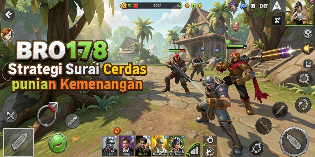 Tampilan menarik dari gameplay strategi BRO178 yang memukau.
