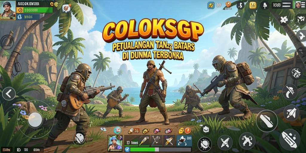 Screenshot gameplay Open World yang menampilkan eksplorasi mendalam.