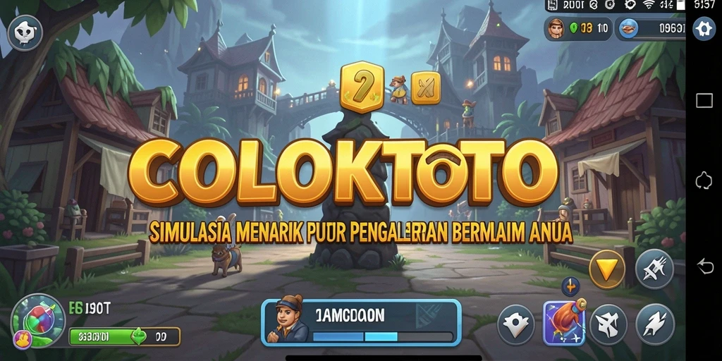 Tampilan gameplay COLOKTOTO yang realistis dan menarik.