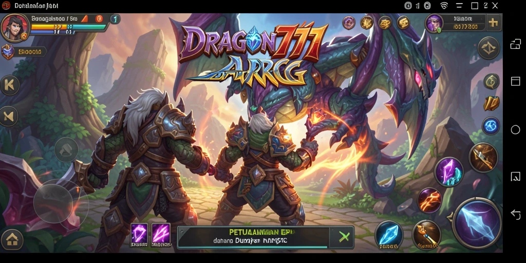 Gameplay seru DRAGON777 dengan aksi pertempuran yang mendebarkan.
