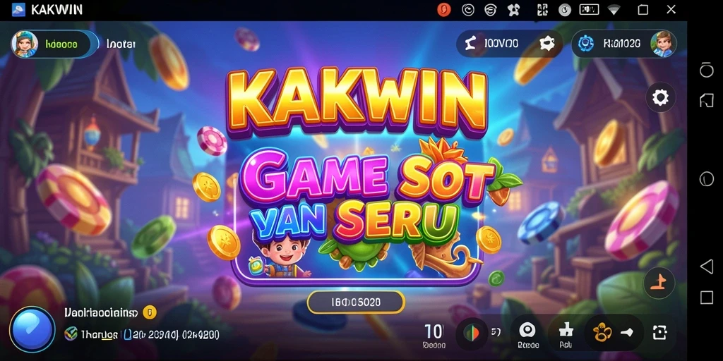 Gameplay KAKWIN yang penuh warna dan menarik.