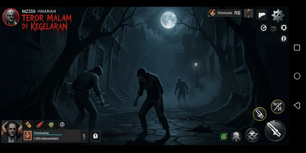 Gameplay mencekam dengan atmosfer horor yang intens di MZ356.