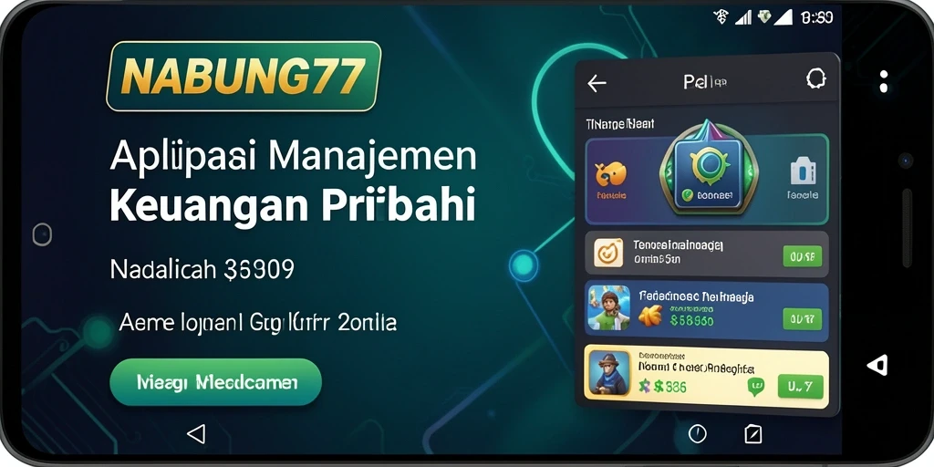 Tampilan antarmuka NABUNG77 yang user-friendly untuk manajemen keuangan.