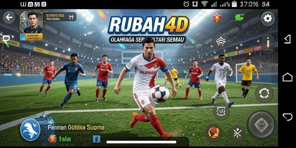 Tampilan menakjubkan dari gameplay RUBAH4D yang memukau.