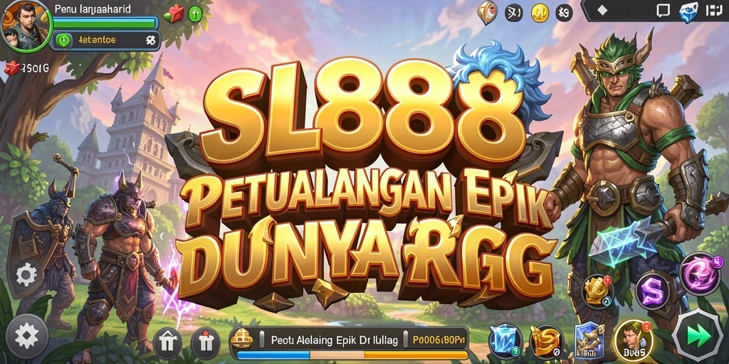 Gameplay <strong>SL888</strong> menunjukkan pertarungan yang epik dan karakter yang menarik.