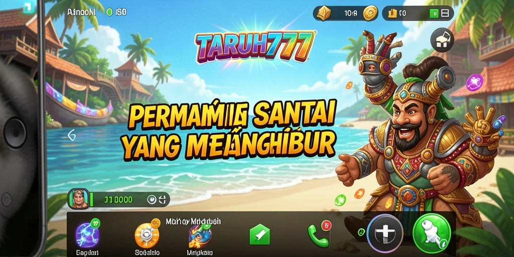 Tampilan gameplay TARUH777 yang seru dan menghibur.